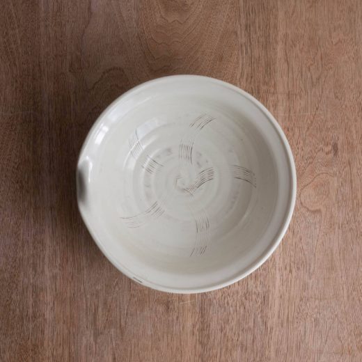 【WEB限定】粉引刷毛 片口盛鉢 -器市-