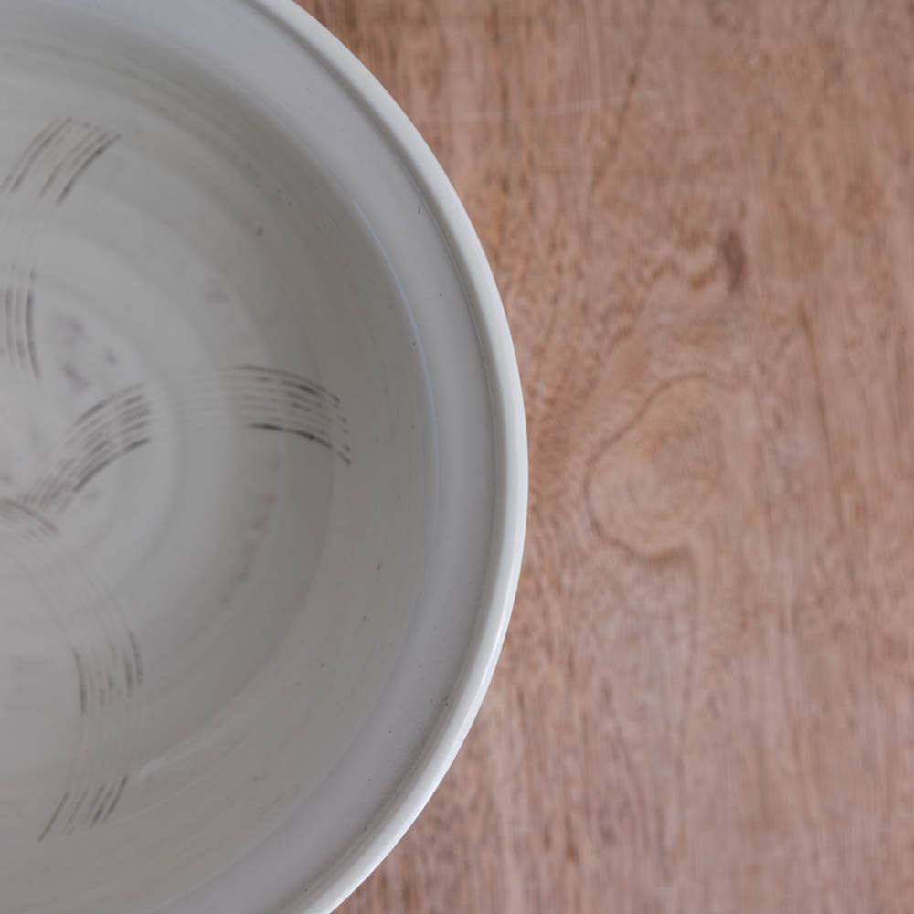 【WEB限定】粉引刷毛 片口盛鉢 -器市-