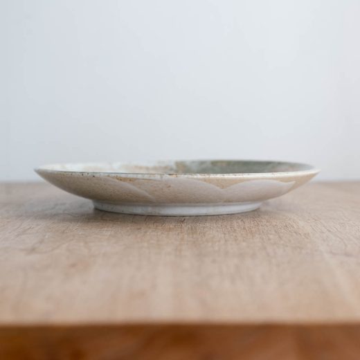 【WEB限定】雪志野 丸8寸皿 -器市-