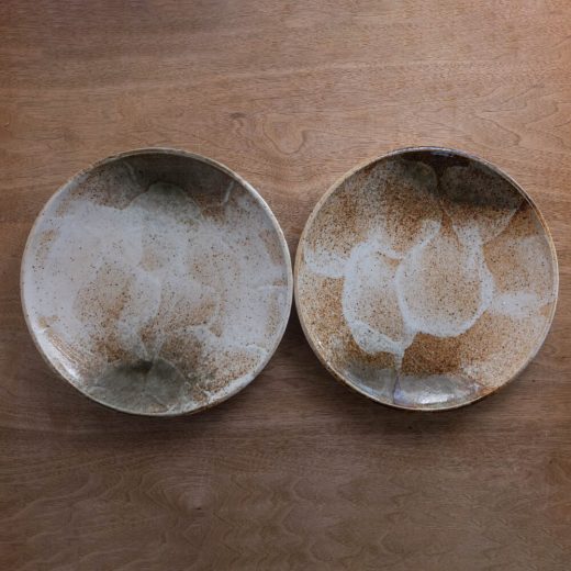 【WEB限定】雪志野 丸8寸皿 -器市-