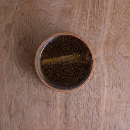 【WEB限定】刷毛目切立鉢 (小) 錆 (BR) -器市-