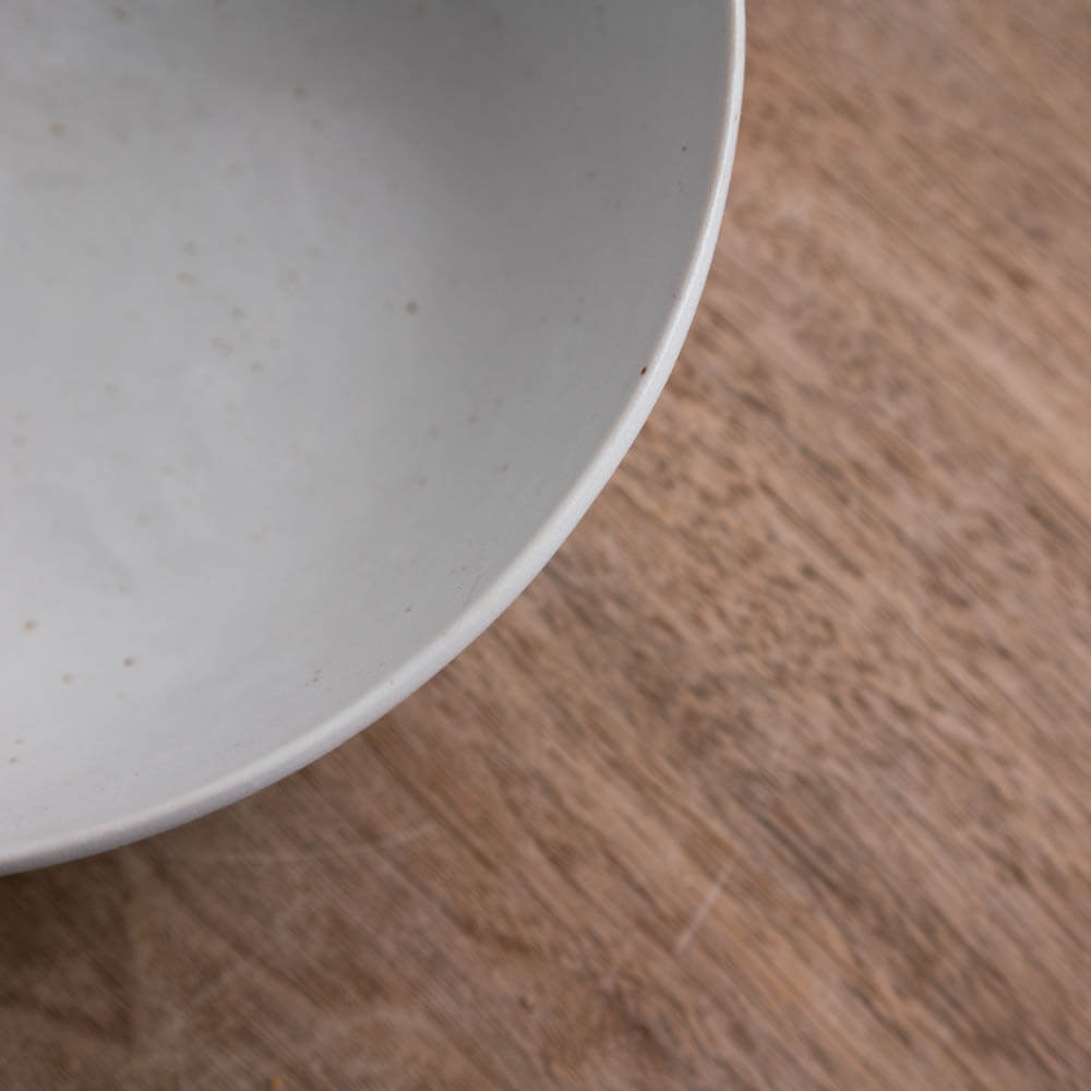 【WEB限定】楕円中鉢 白 -器市-