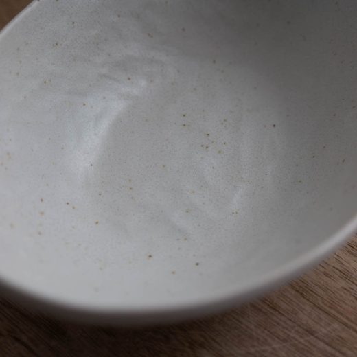 【WEB限定】楕円中鉢 白 -器市-