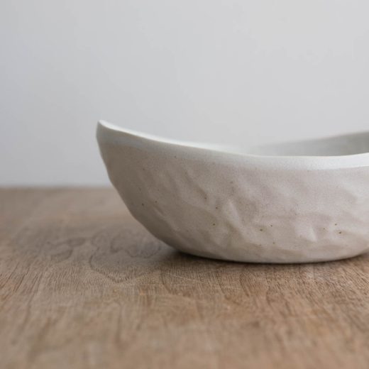 【WEB限定】楕円中鉢 白 -器市-