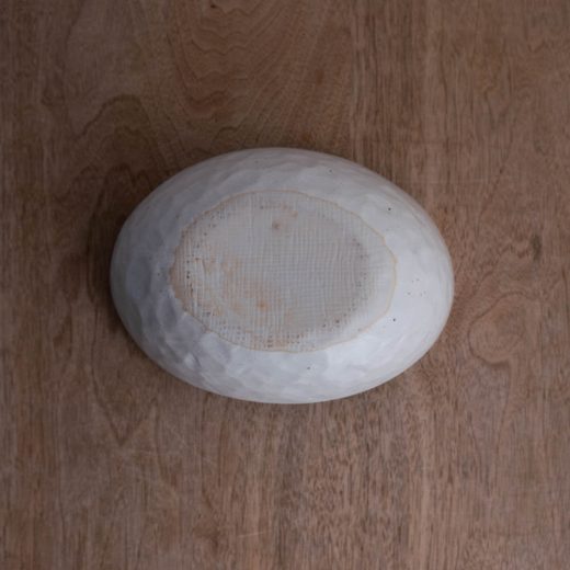 【WEB限定】楕円中鉢 白 -器市-