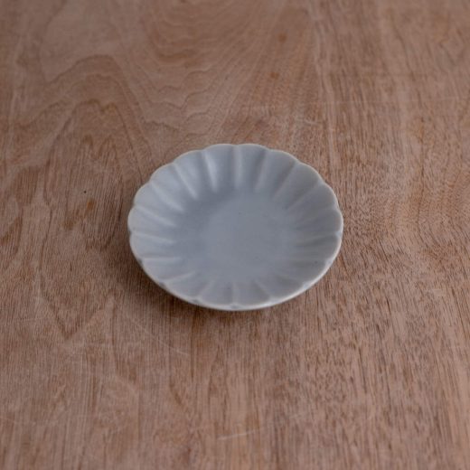 【WEB限定】花型小皿 GY -器市-