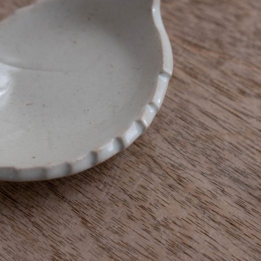 【WEB限定】木の葉豆皿（白）-器市-