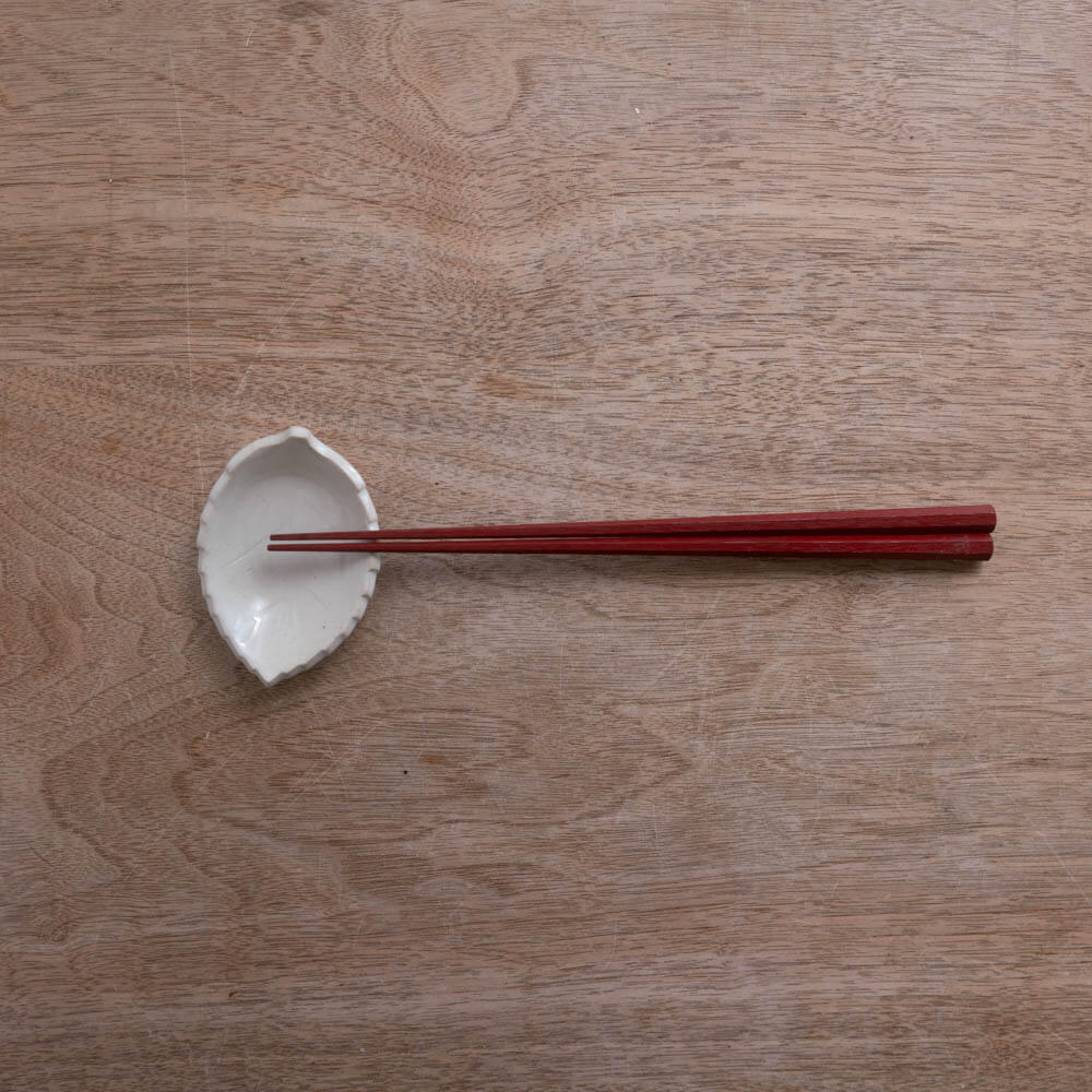 【WEB限定】木の葉豆皿（白）-器市-