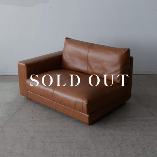 アウトレット家具の［現品SALE］ Crossover_F ソファ R120 R1キャメル（PA）売り切れ