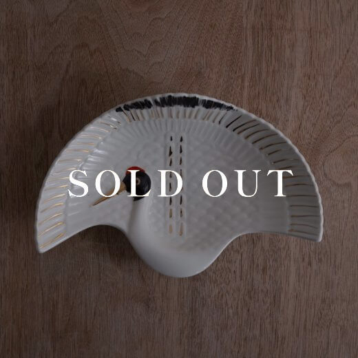 アウトレット食器（器市）の鶴 向付 売り切れ