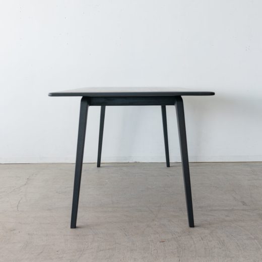 ［現品SALE］ELEGANCE ダイニングテーブル180 ホワイトアッシュ材 / BK