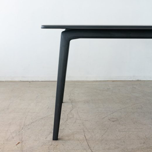 ［現品SALE］ELEGANCE ダイニングテーブル180 ホワイトアッシュ材 / BK