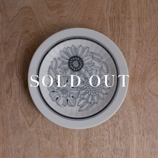 アウトレット食器（器市）のアンティコフラワー BBプレート (ブーケ)売り切れ