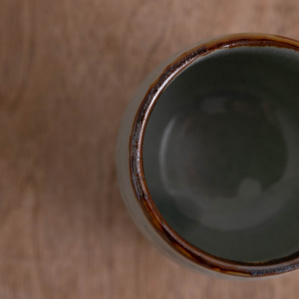 【WEB限定】梨地ロクベ長湯呑み -器市-