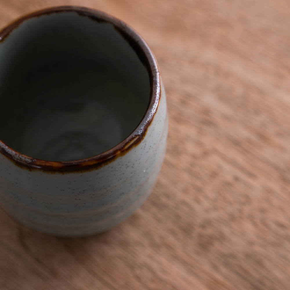 【WEB限定】梨地ロクベ長湯呑み -器市-