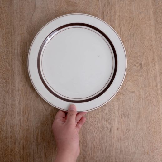 【WEB限定】ノーブル ミート皿 BR -器市-