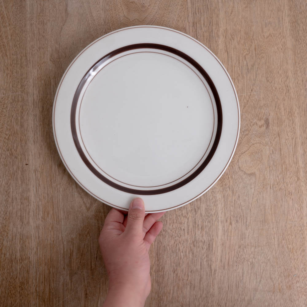 【WEB限定】ノーブル ミート皿 BR -器市-