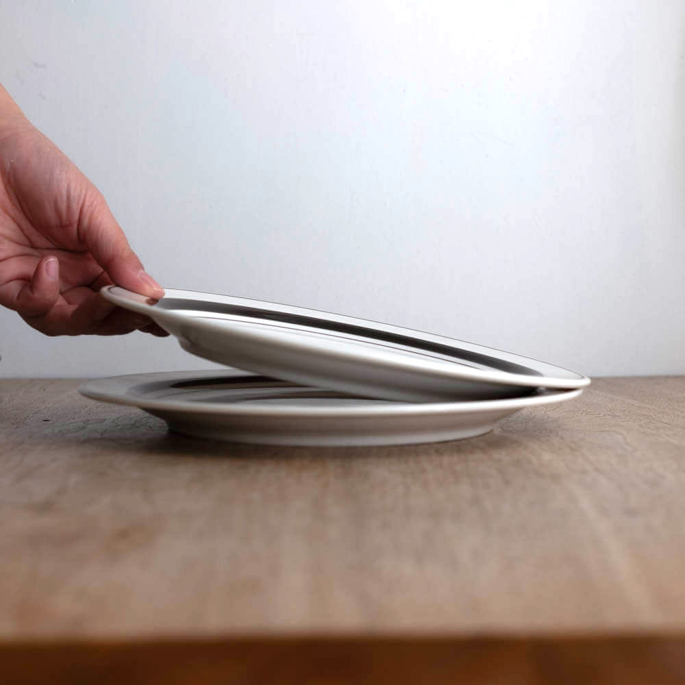 【WEB限定】ノーブル ミート皿 BR -器市-