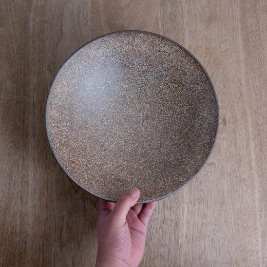 【WEB限定】金彩かいらぎ 8寸盛鉢 -器市-