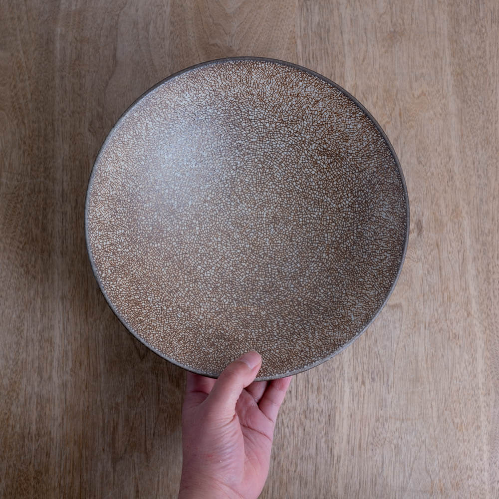 【WEB限定】金彩かいらぎ 8寸盛鉢 -器市-