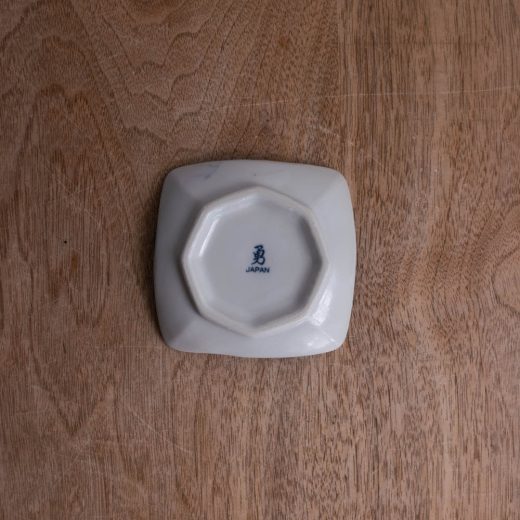 【WEB限定】刺し子 角3寸皿 -器市-