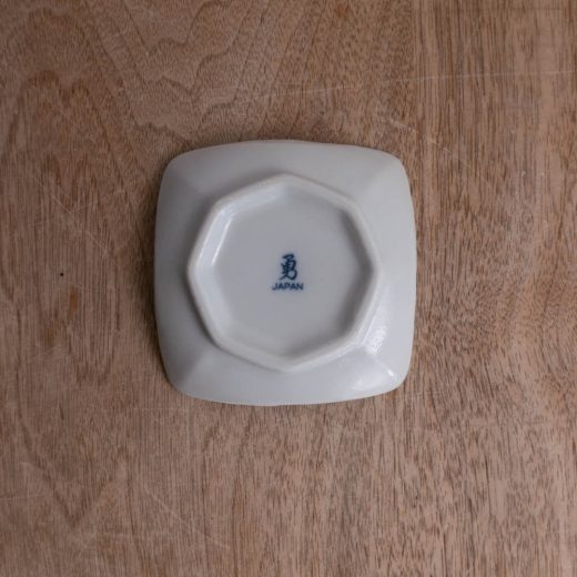 【WEB限定】豆しぼり 角3寸皿 -器市-