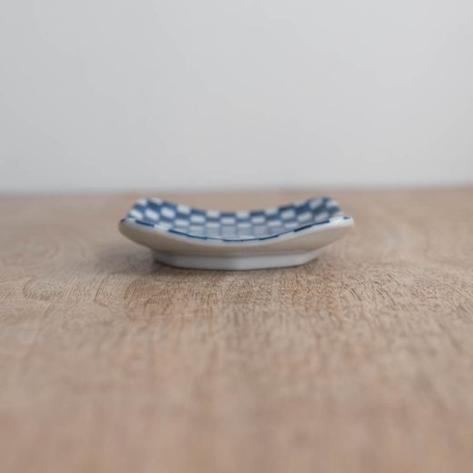 【WEB限定】市松 角3寸皿 -器市-