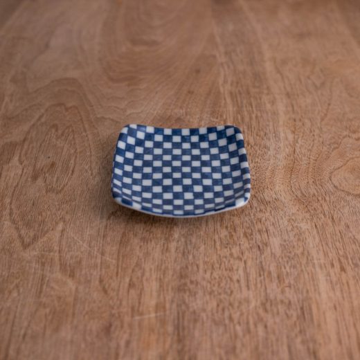 【WEB限定】市松 角3寸皿 -器市-