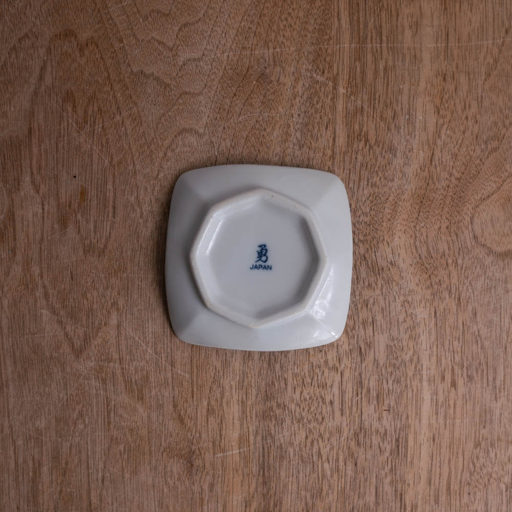 【WEB限定】市松 角3寸皿 -器市-