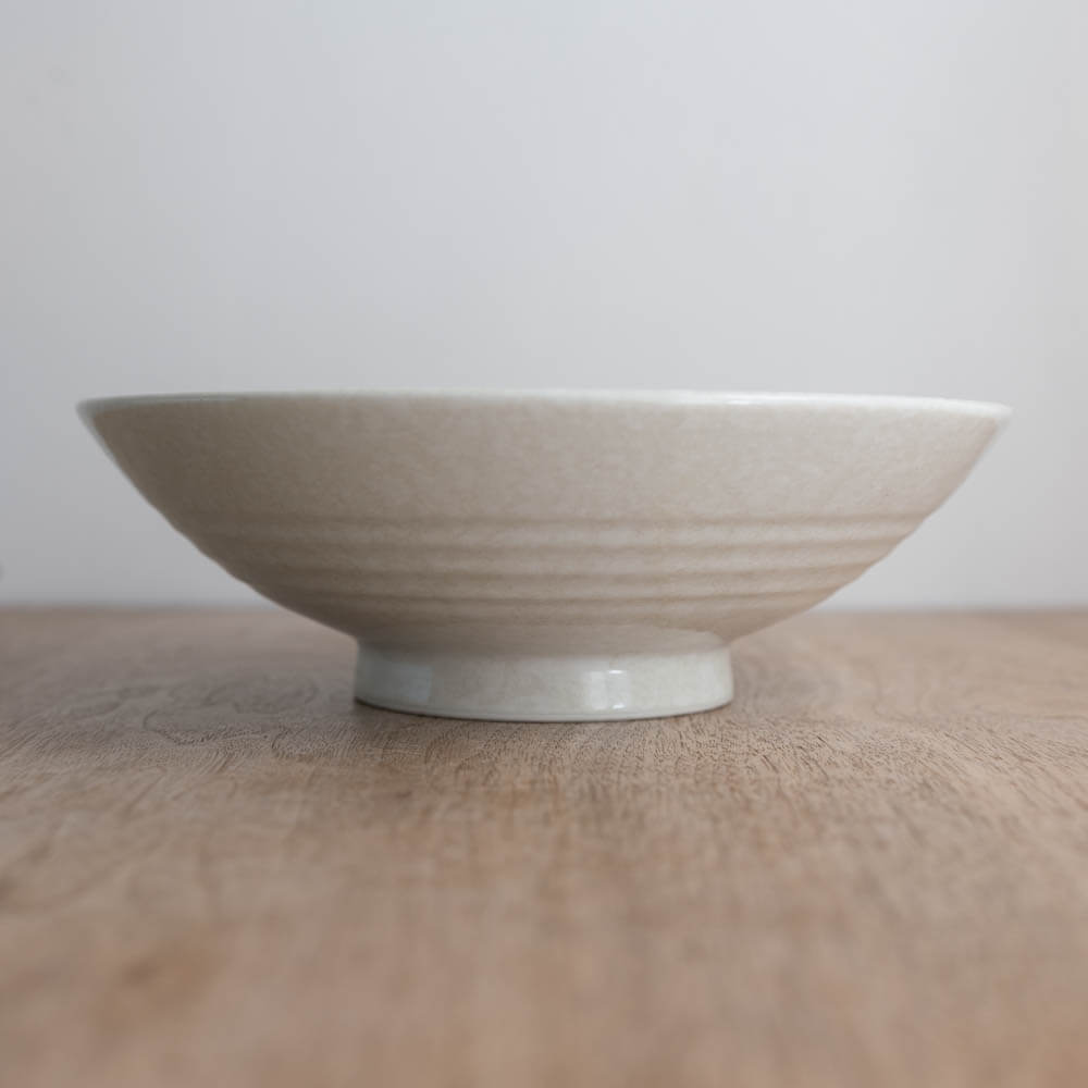 【WEB限定】早瀬白雪 8寸盛鉢 -器市-