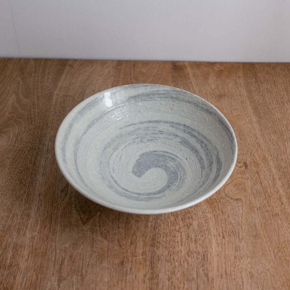 【WEB限定】早瀬白雪 8寸盛鉢 -器市-