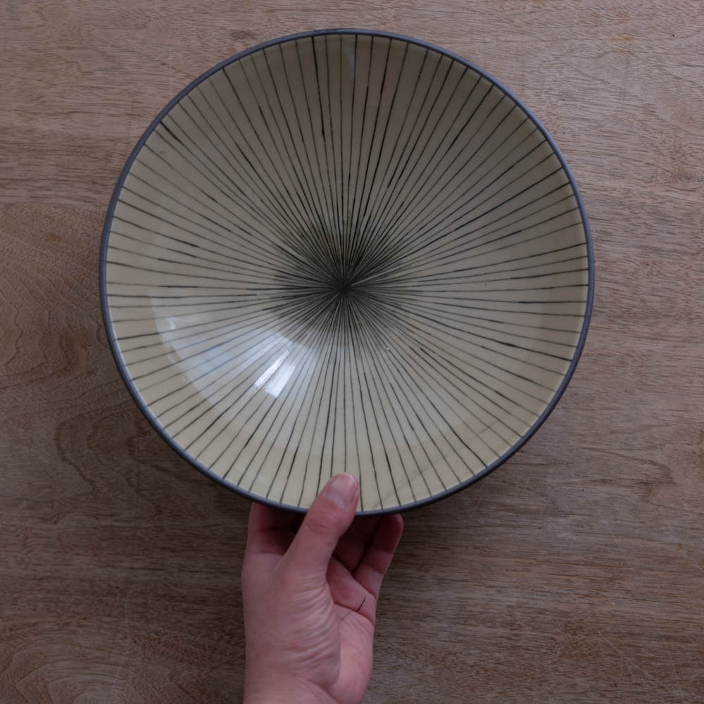 【WEB限定】土灰十草 8寸盛鉢 -器市-