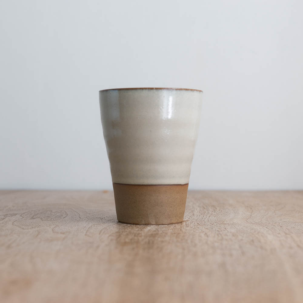 【WEB限定】クリーム茶 フリーカップ -器市-