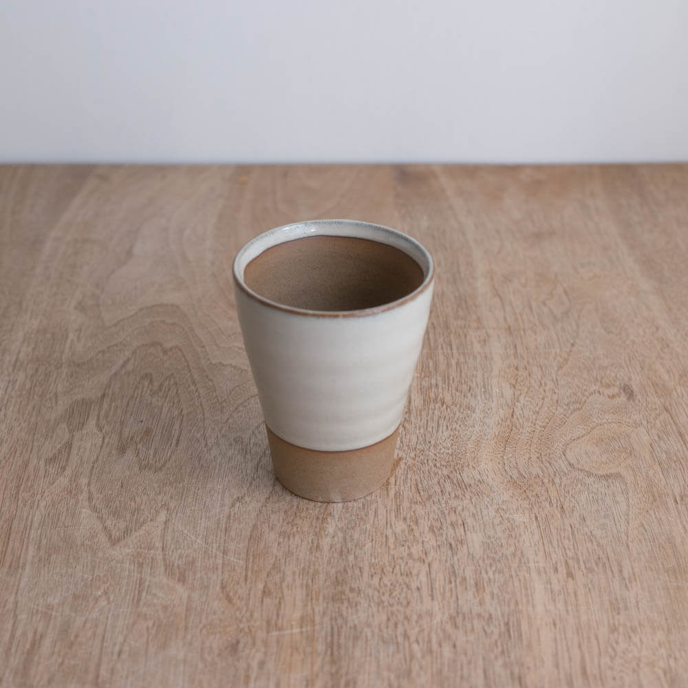 【WEB限定】クリーム茶 フリーカップ -器市-