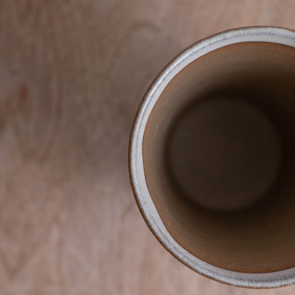 【WEB限定】クリーム茶 フリーカップ -器市-