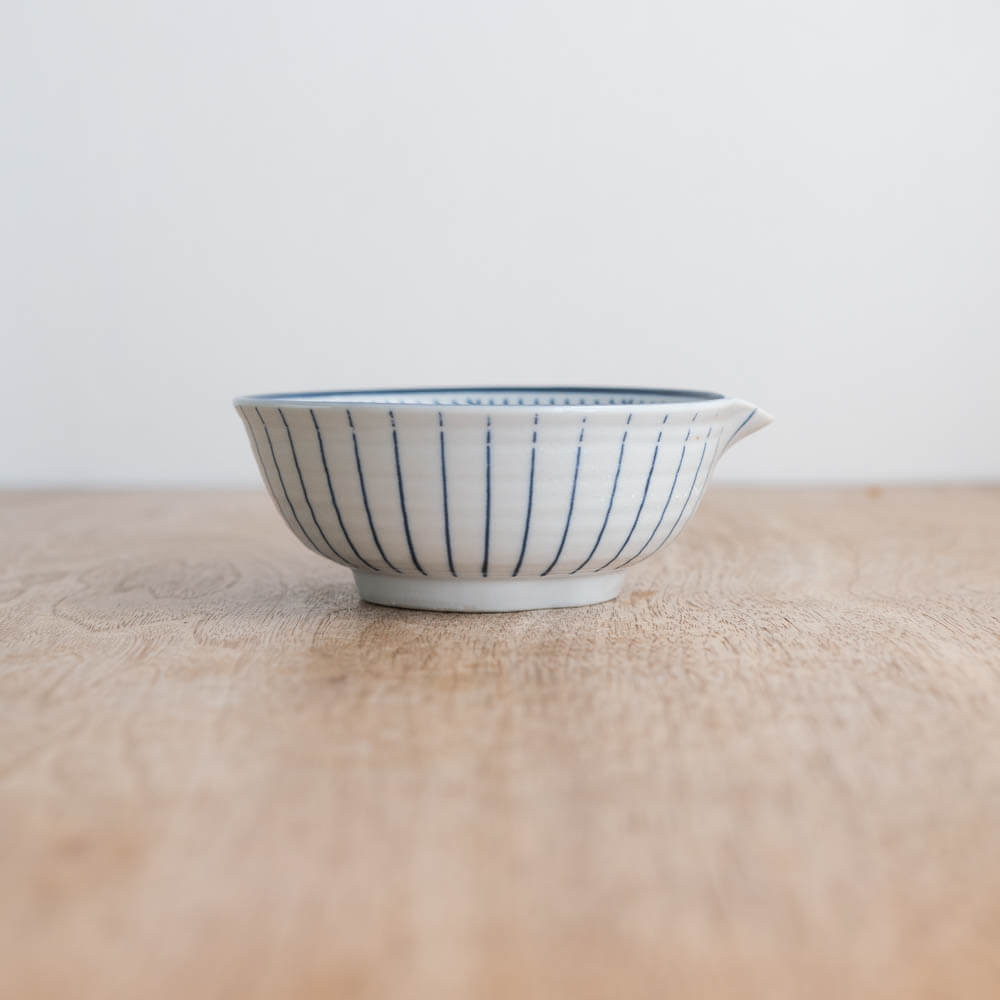 【WEB限定】スリ目紋 片口4寸鉢 -器市-