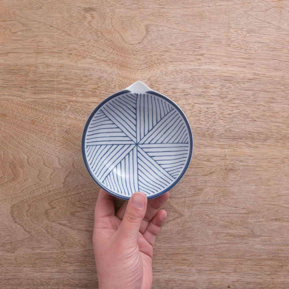 【WEB限定】スリ目紋 片口4寸鉢 -器市-