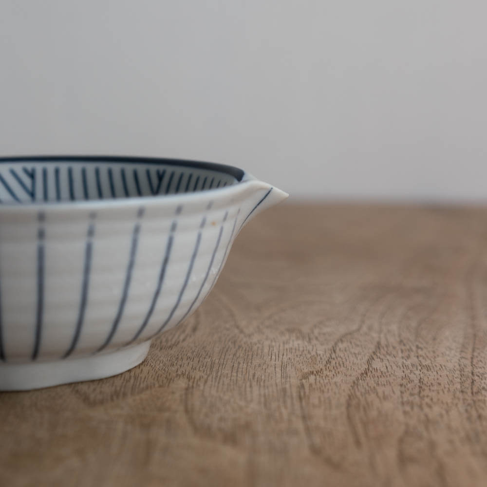 【WEB限定】スリ目紋 片口4寸鉢 -器市-