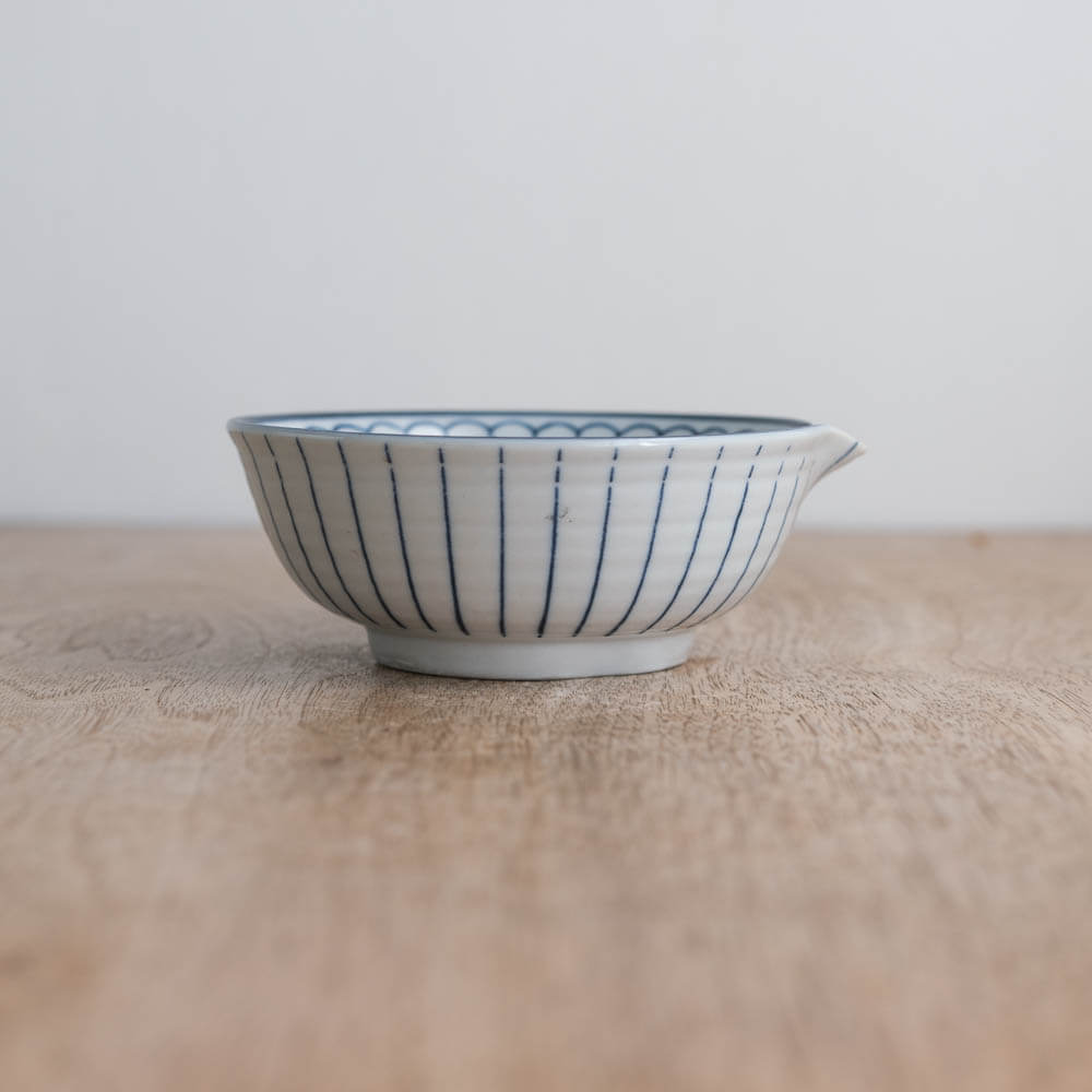 【WEB限定】菊紋 片口4寸鉢 -器市-