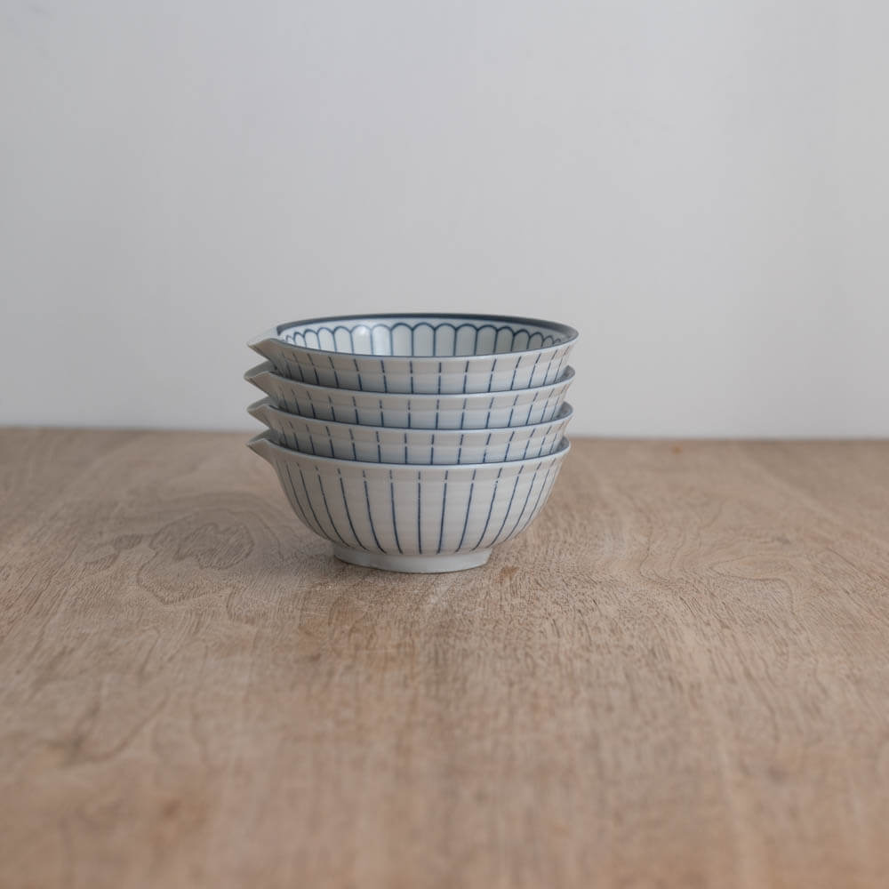 【WEB限定】菊紋 片口4寸鉢 -器市-