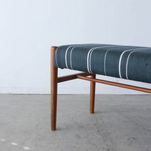 ［数量限定］EDDA ダイニングベンチ  デンマーク張地グリーン