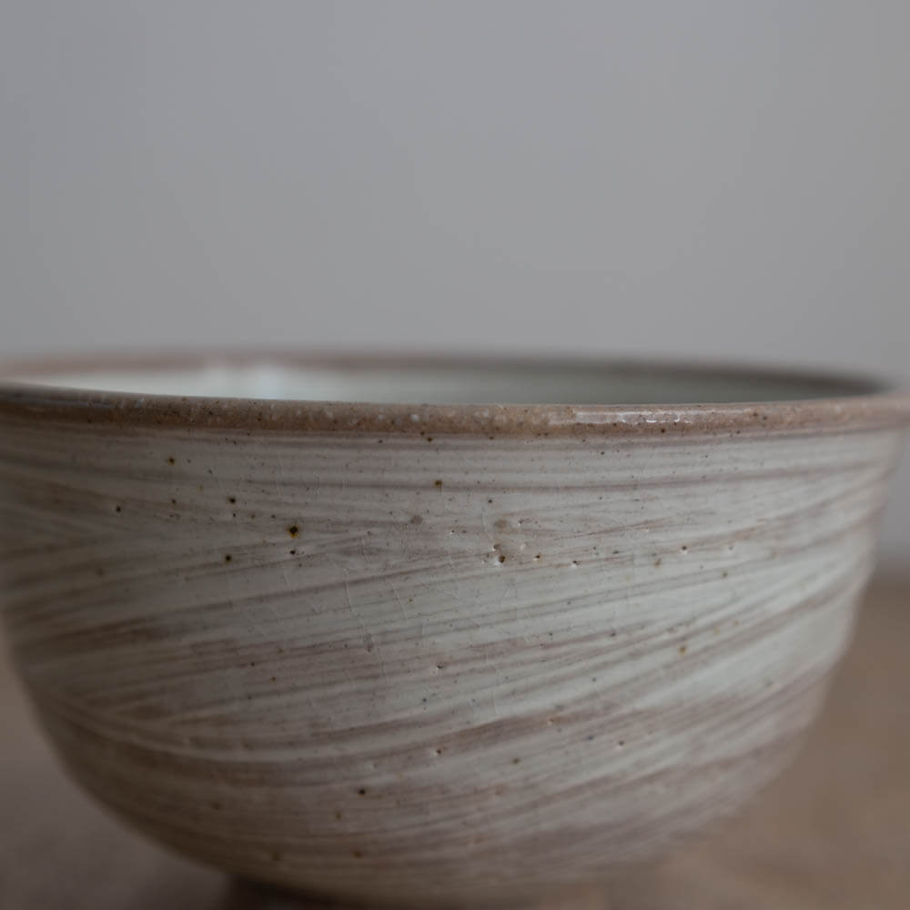 【WEB限定】粉引刷毛 大平 渦 -器市-