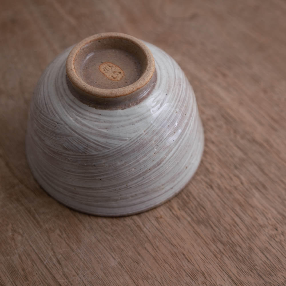 【WEB限定】粉引刷毛 大平 渦 -器市-