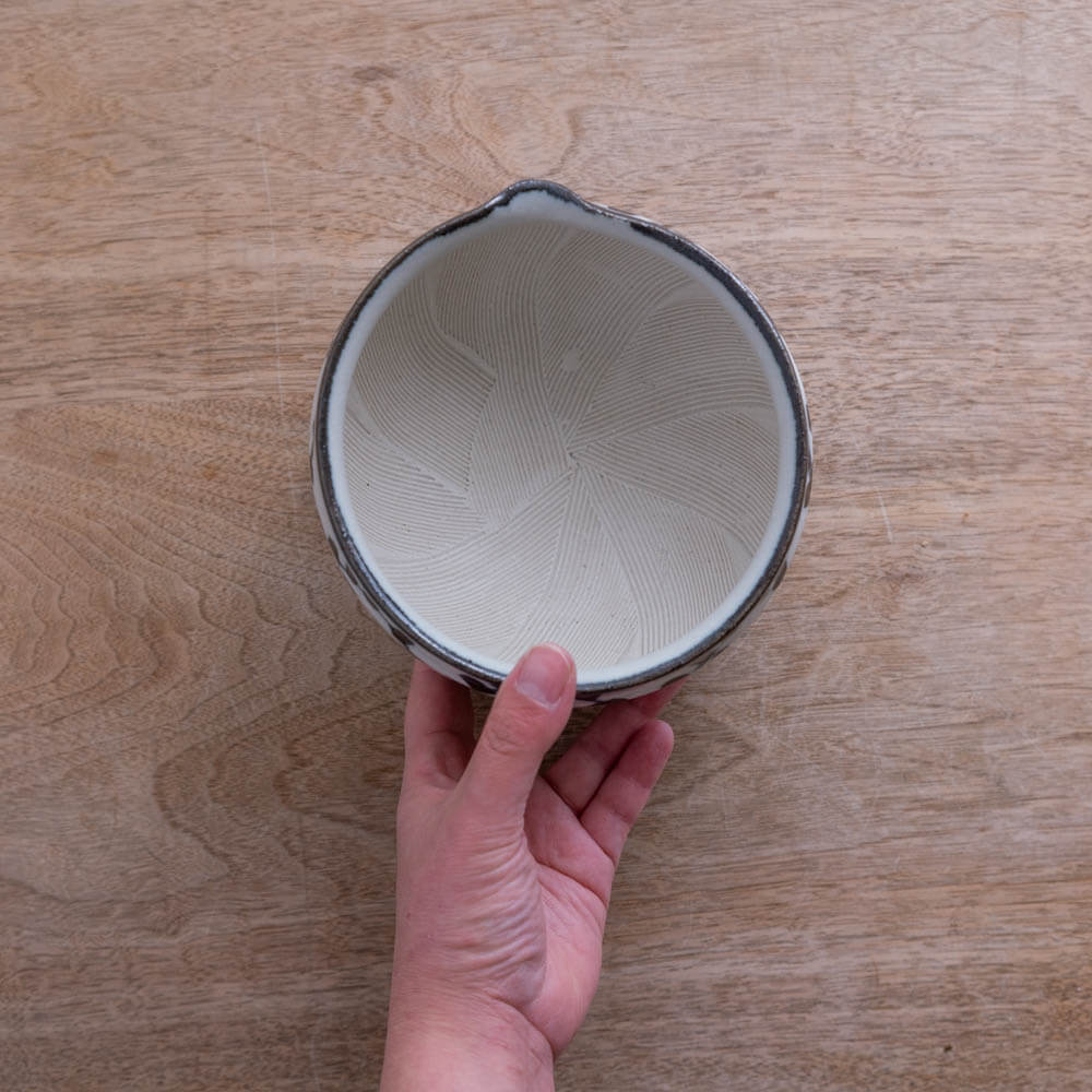 【WEB限定】蛸唐草 片口すり鉢 -器市-