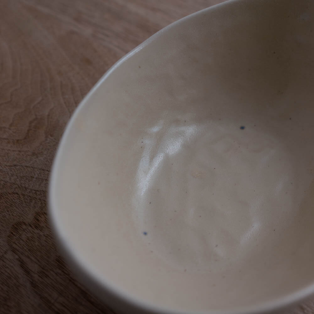 【WEB限定】楕円中鉢 BE -器市-