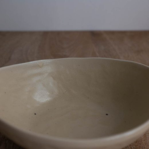 【WEB限定】楕円中鉢 BE -器市-