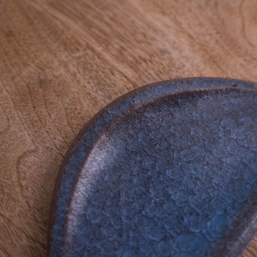 【WEB限定】貫入青磁 半月銘々皿 -器市-