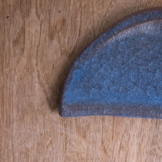 【WEB限定】貫入青磁 半月銘々皿 -器市-