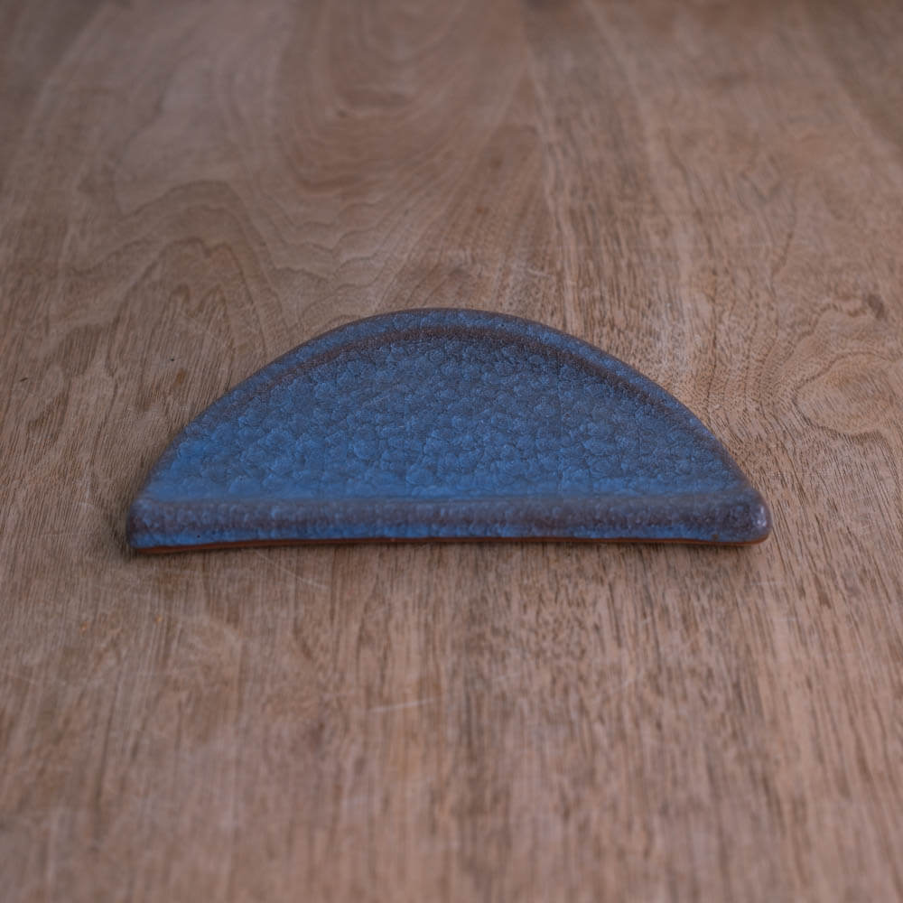 【WEB限定】貫入青磁 半月銘々皿 -器市-