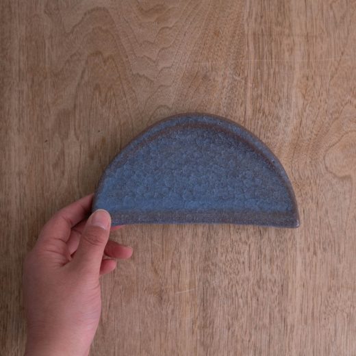 【WEB限定】貫入青磁 半月銘々皿 -器市-